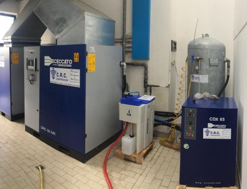 SALA DI CESENATICO – COMPRESSORI CON INVERTER A SERVIZIO DELLA PRODUZIONE DI FAGIOLINI