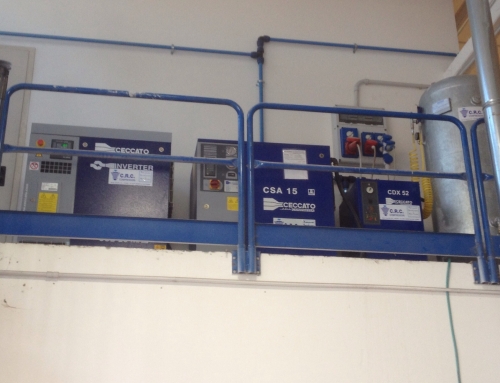 Progettato e costruito dalla produzione all’utilizzo. Compressore a risparmio energetico. Impianto di distribuzione “AIRCOM”. Forlì
