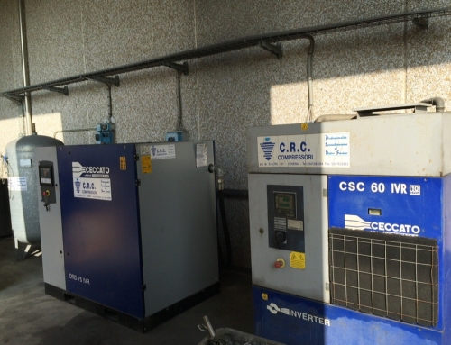 Forlì. Dopo aver utilizzato il compressore CSC60 IVR con ottimi risultati, il cliente riconferma la fiducia con compressore diretto a velocità variabile.